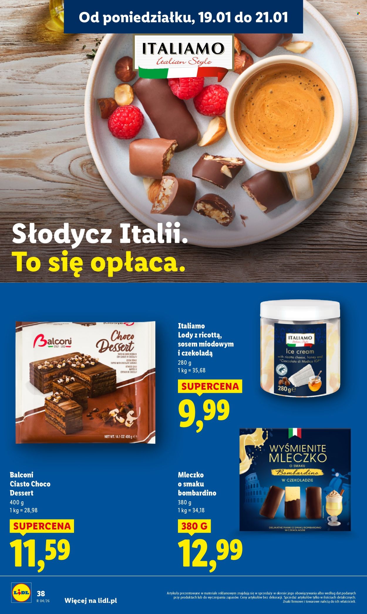 Gazetka Lidl - 19.01.2026 - 21.01.2026. Strona 38