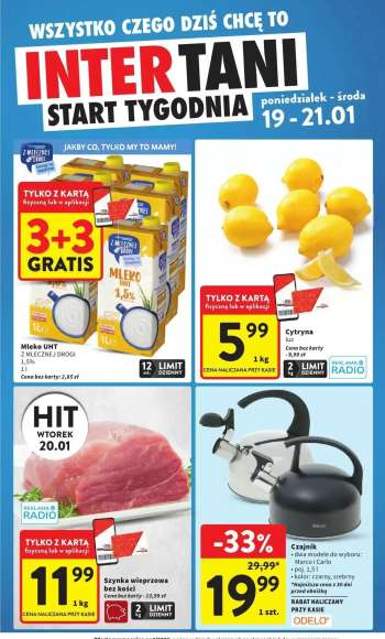 Gazetka Intermarché - 19.01.2026 - 21.01.2026.