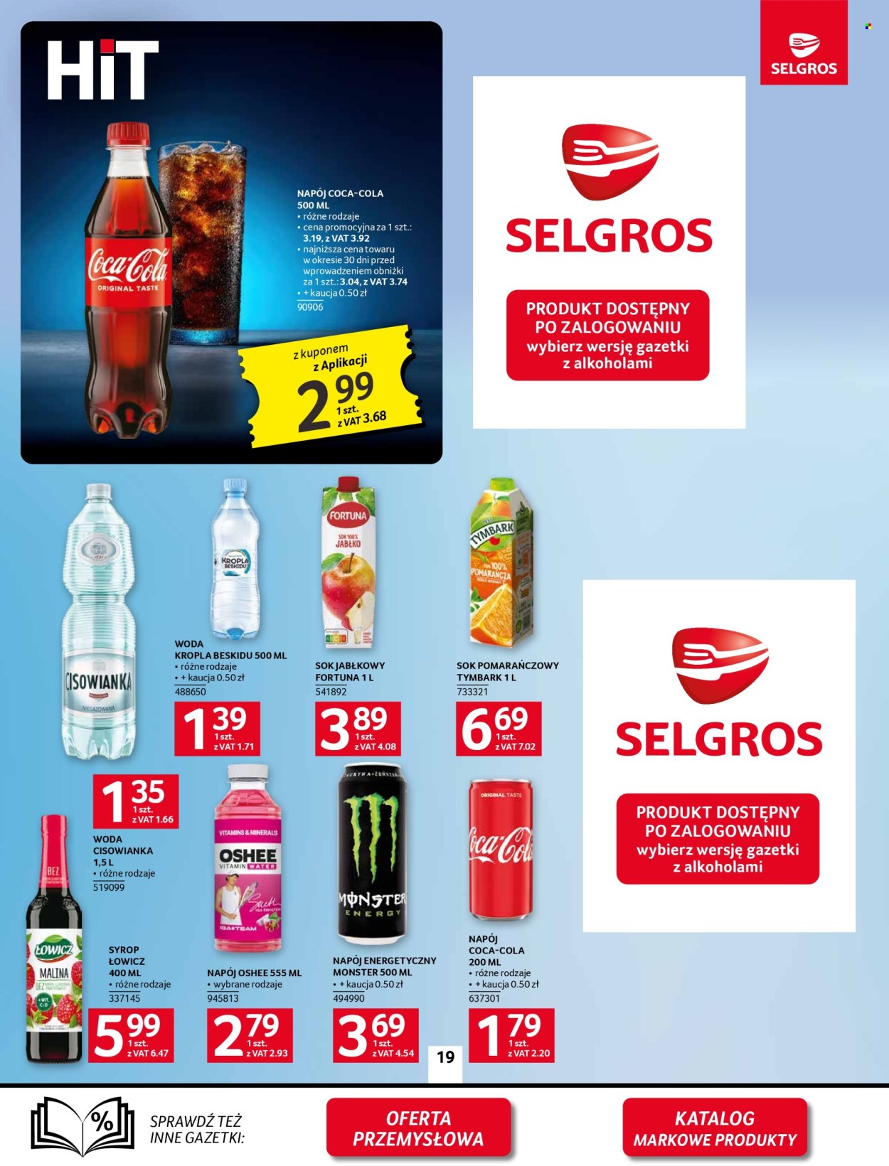 Gazetka Selgros - 22.01.2026 - 4.02.2026. Strona 19