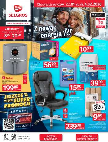 Gazetka Selgros - 22.01.2026 - 4.02.2026.