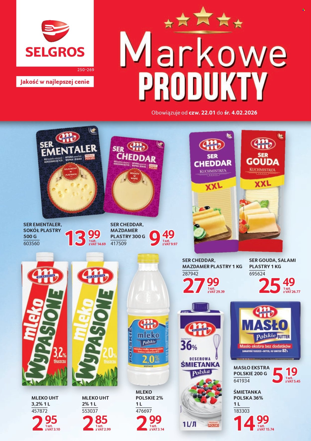 Gazetka Selgros - 22.01.2026 - 4.02.2026. Strona 1