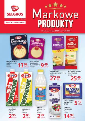 Gazetka Selgros - 22.01.2026 - 4.02.2026.