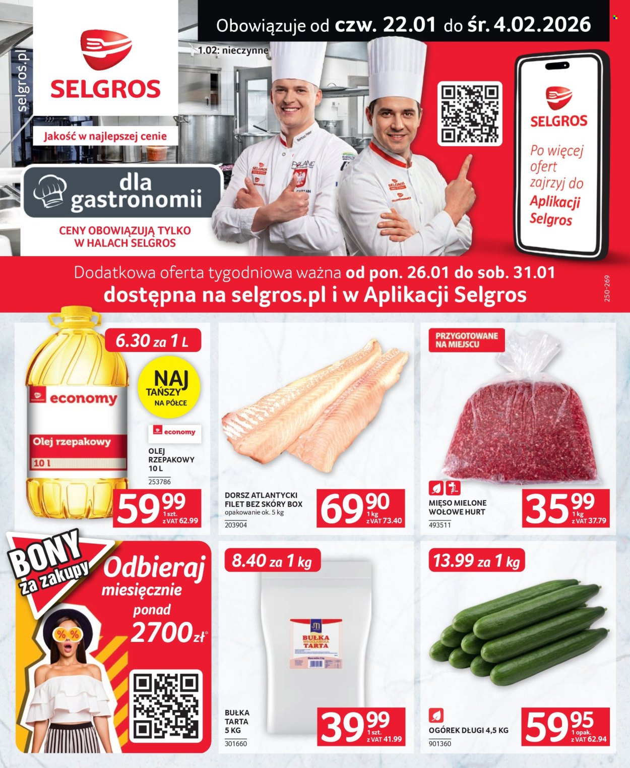 Gazetka Selgros - 22.01.2026 - 4.02.2026. Strona 1