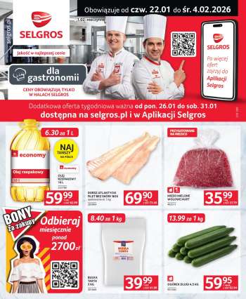 Gazetka Selgros - 22.01.2026 - 4.02.2026.