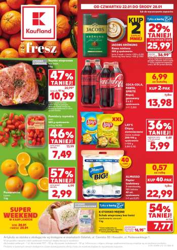 Gazetka Kaufland - 22.01.2026 - 28.01.2026.