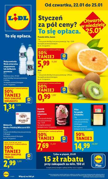 Gazetka Lidl - 22.01.2026 - 25.01.2026.