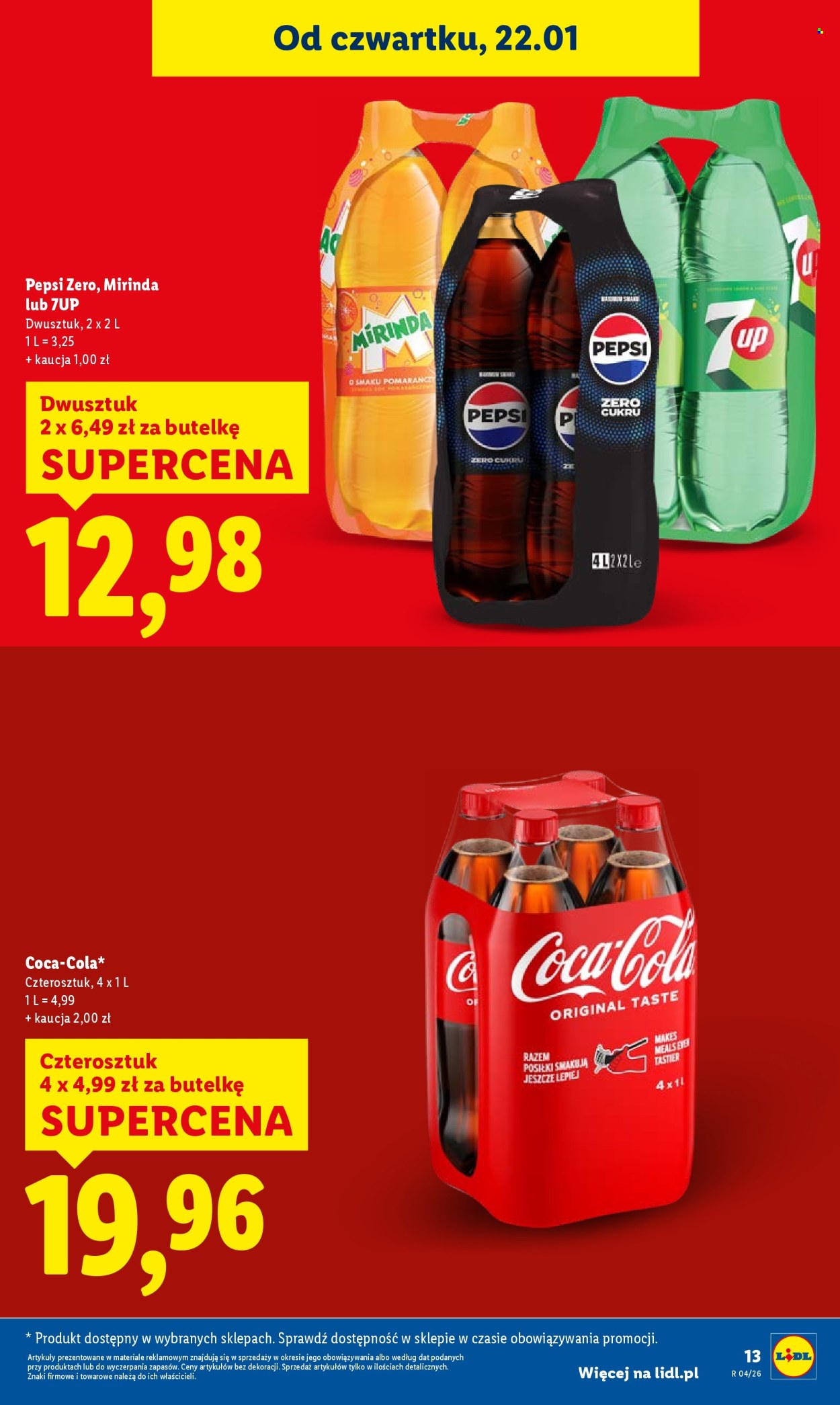 Gazetka Lidl - 22.01.2026 - 25.01.2026. Strona 13