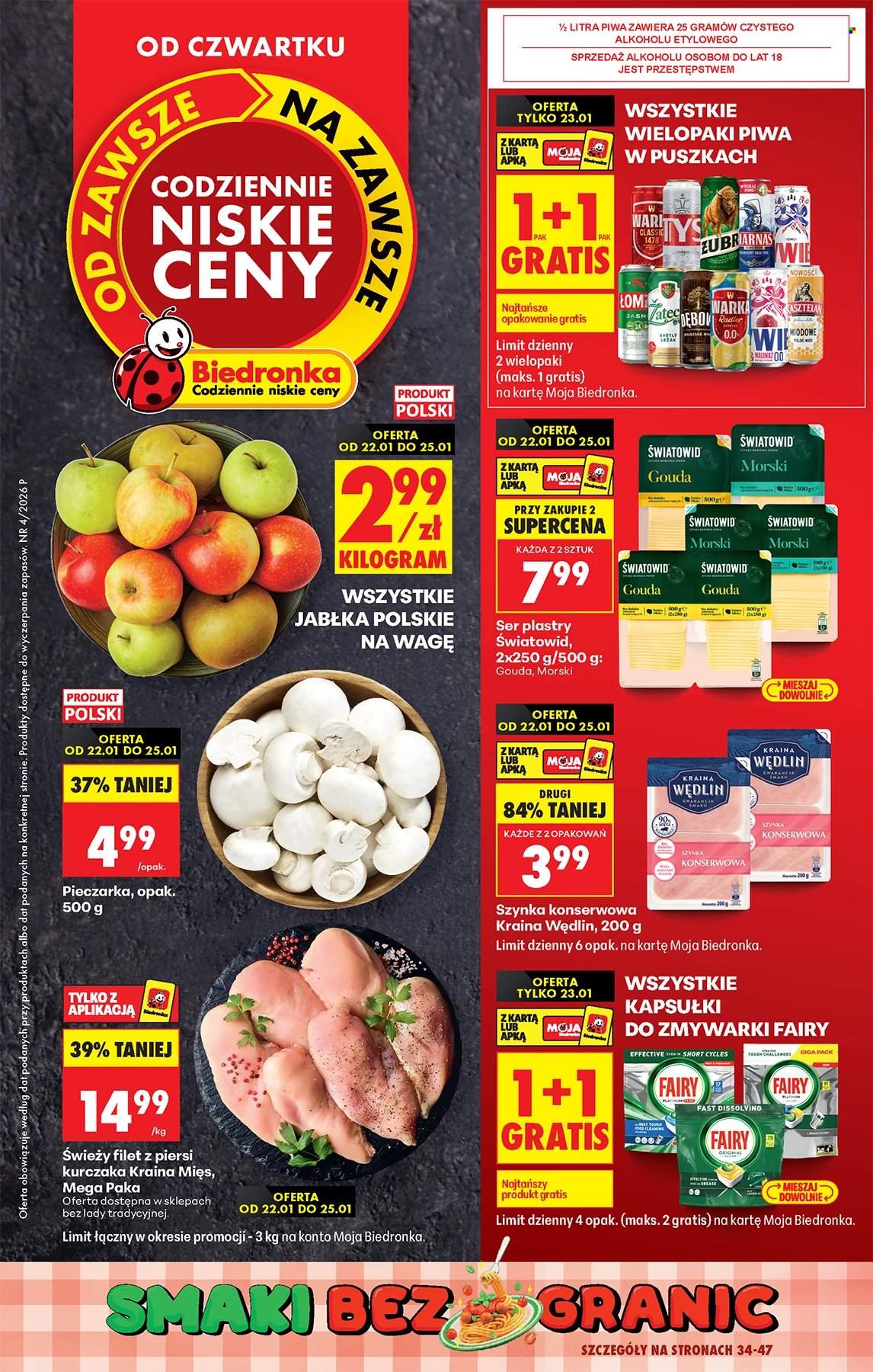 Gazetka Biedronka - 22.01.2026 - 28.01.2026. Strona 1