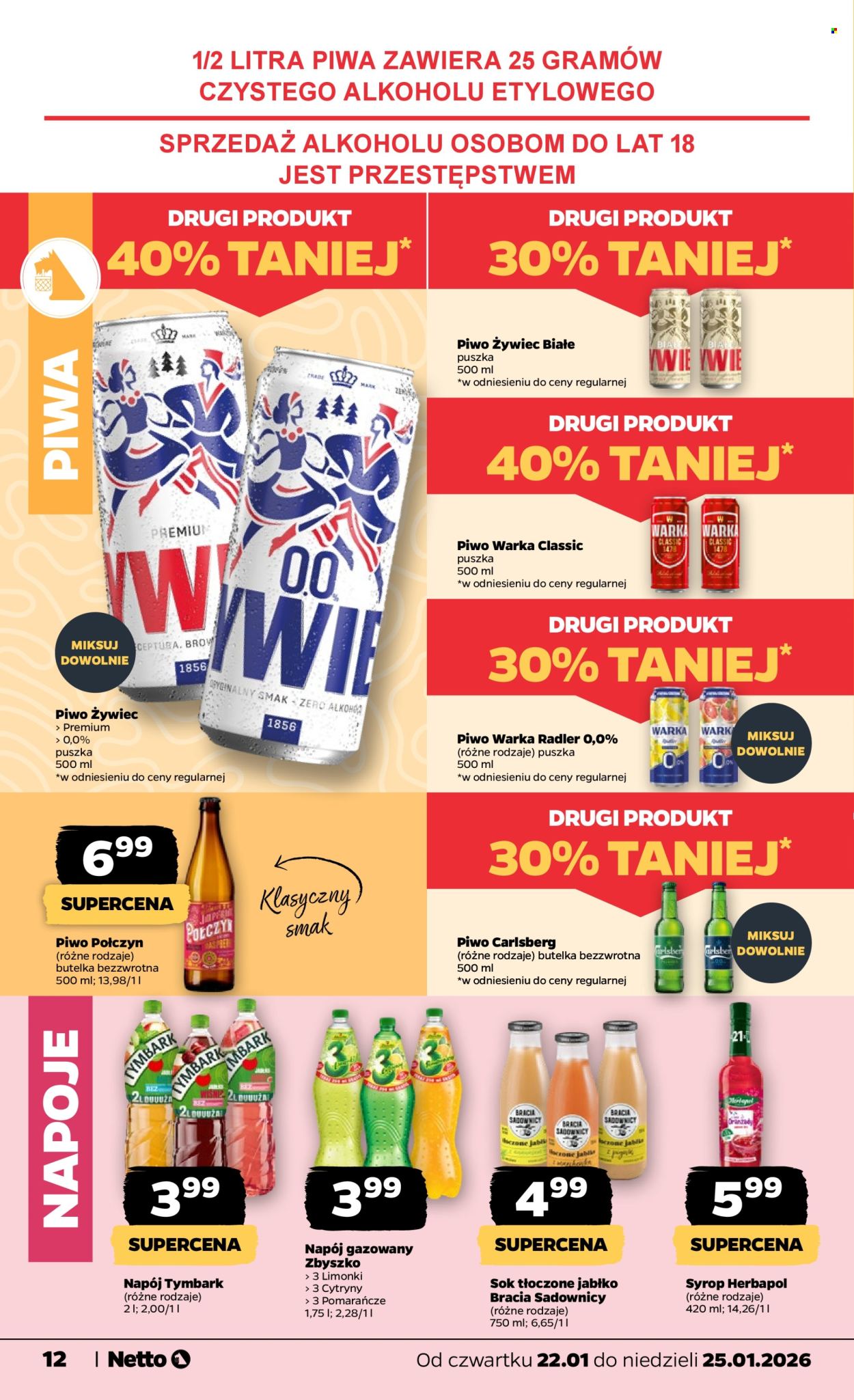 Gazetka Netto - 22.01.2026 - 25.01.2026. Strona 12