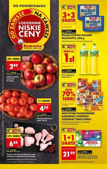 Gazetka Biedronka - 26.01.2026 - 31.01.2026.