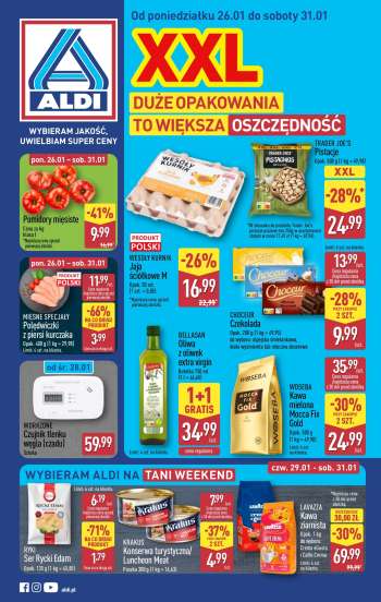 Gazetka ALDI - 26.01.2026 - 31.01.2026.