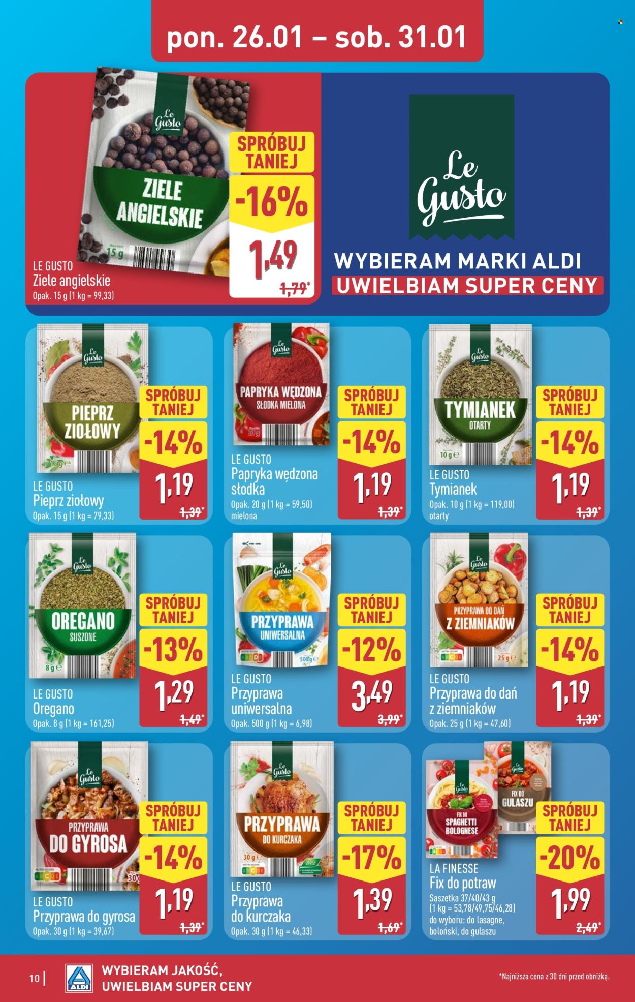 Gazetka ALDI - 26.01.2026 - 31.01.2026. Strona 10
