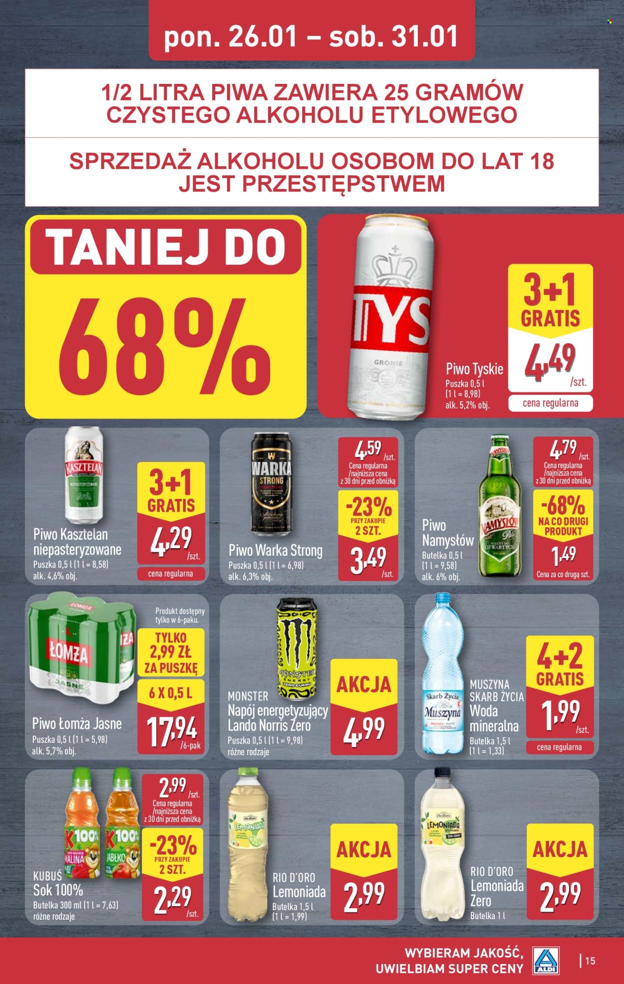 Gazetka ALDI - 26.01.2026 - 31.01.2026. Strona 15