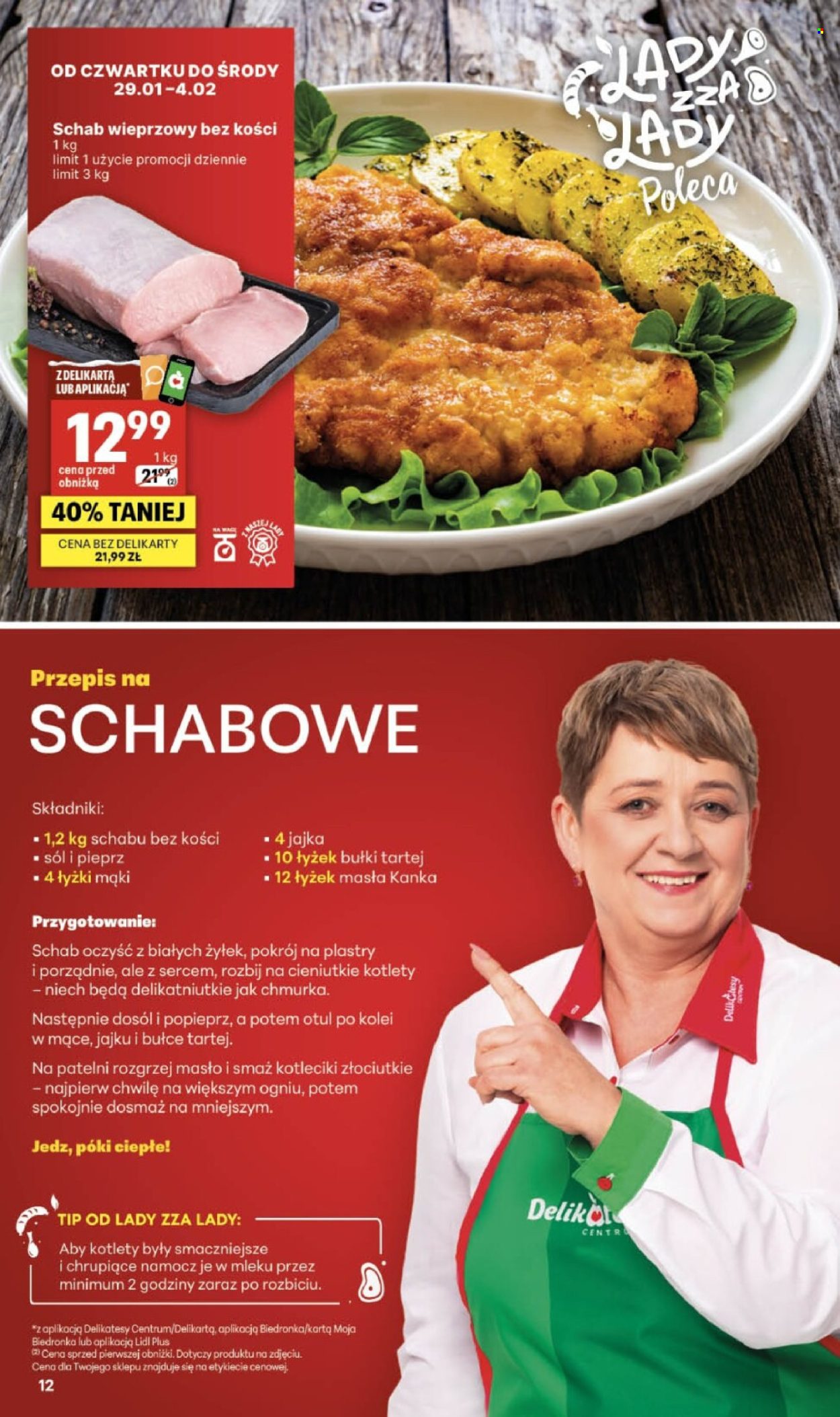 Gazetka Delikatesy Centrum - 29.01.2026 - 4.02.2026. Strona 12