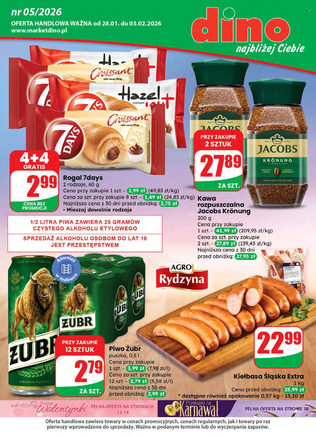 Gazetka Dino - 28.01.2026 - 3.02.2026. Strona 1