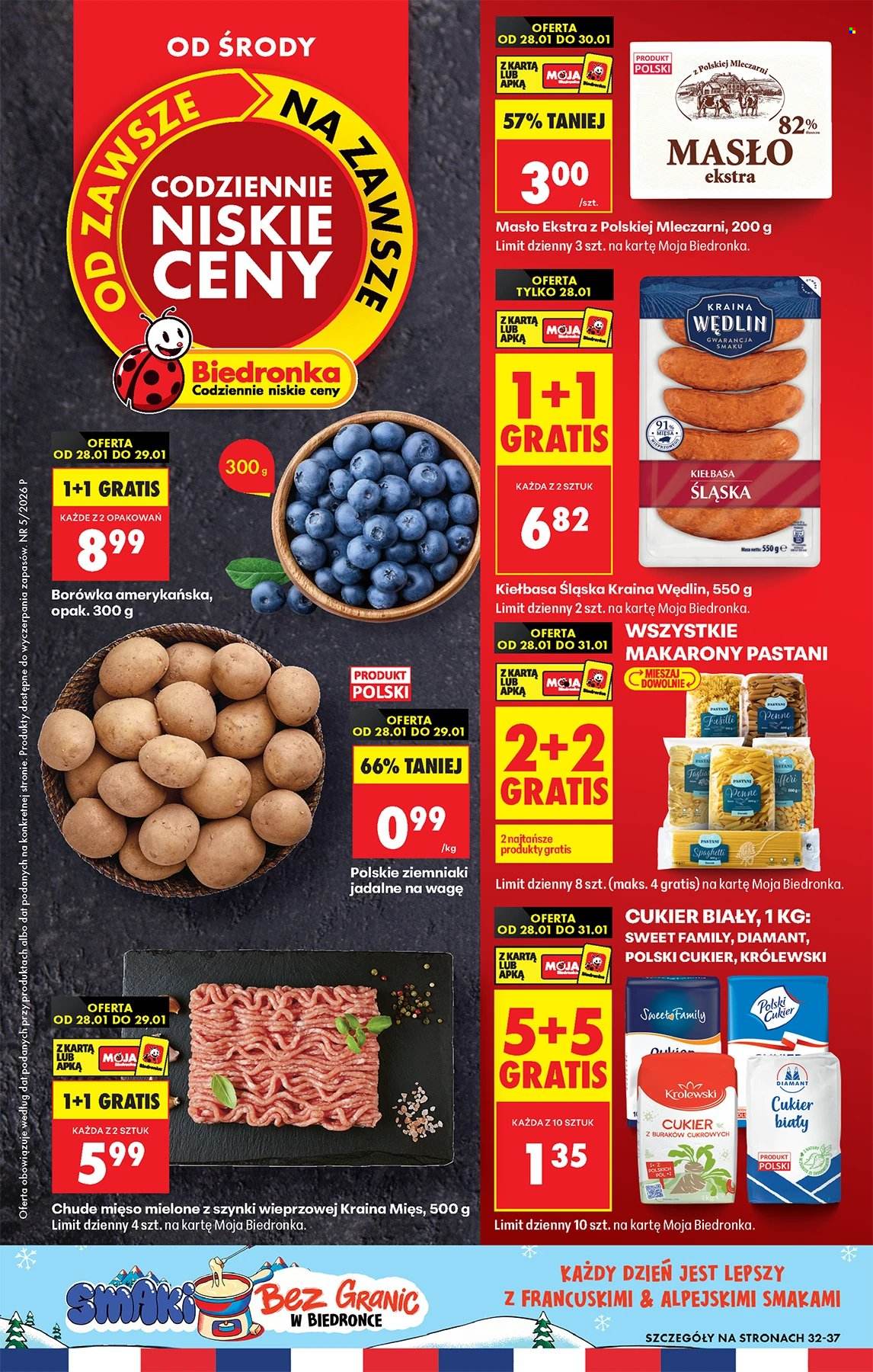Gazetka Biedronka - 28.01.2026 - 4.02.2026. Strona 1