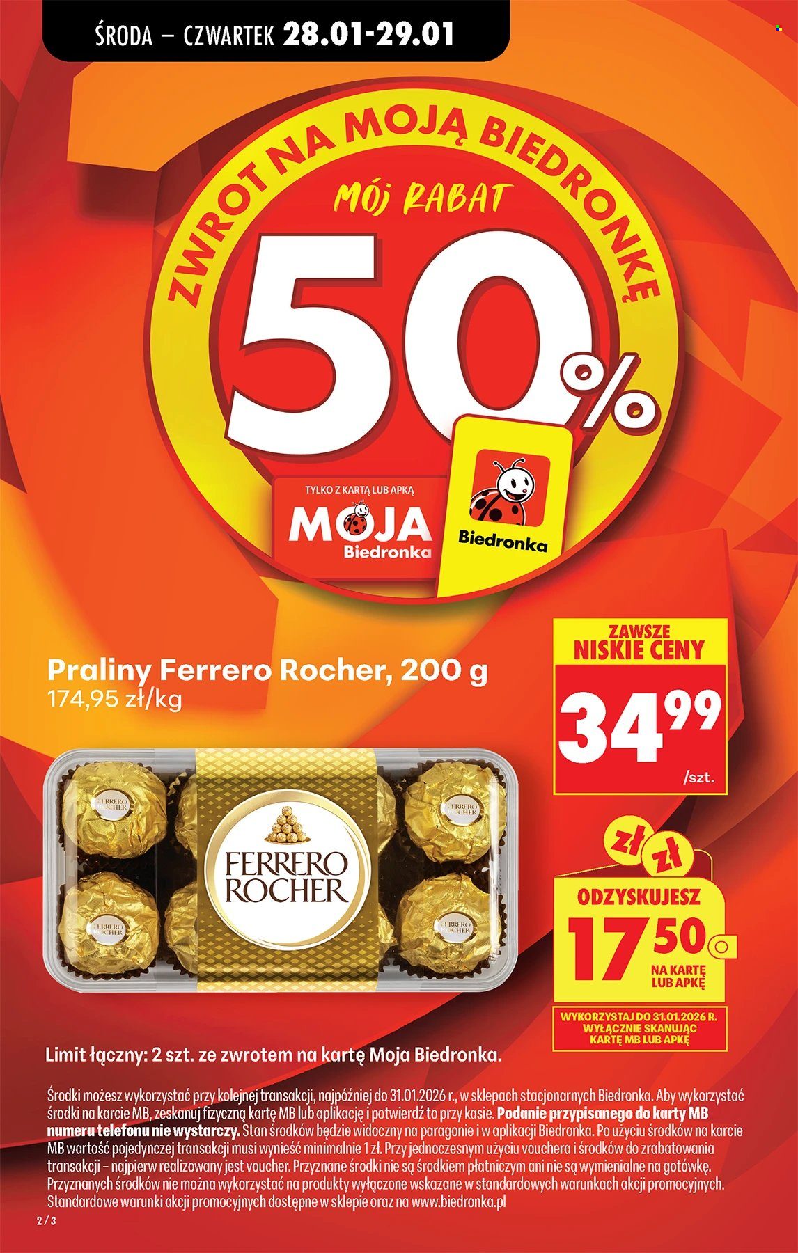 Gazetka Biedronka - 28.01.2026 - 4.02.2026. Strona 2