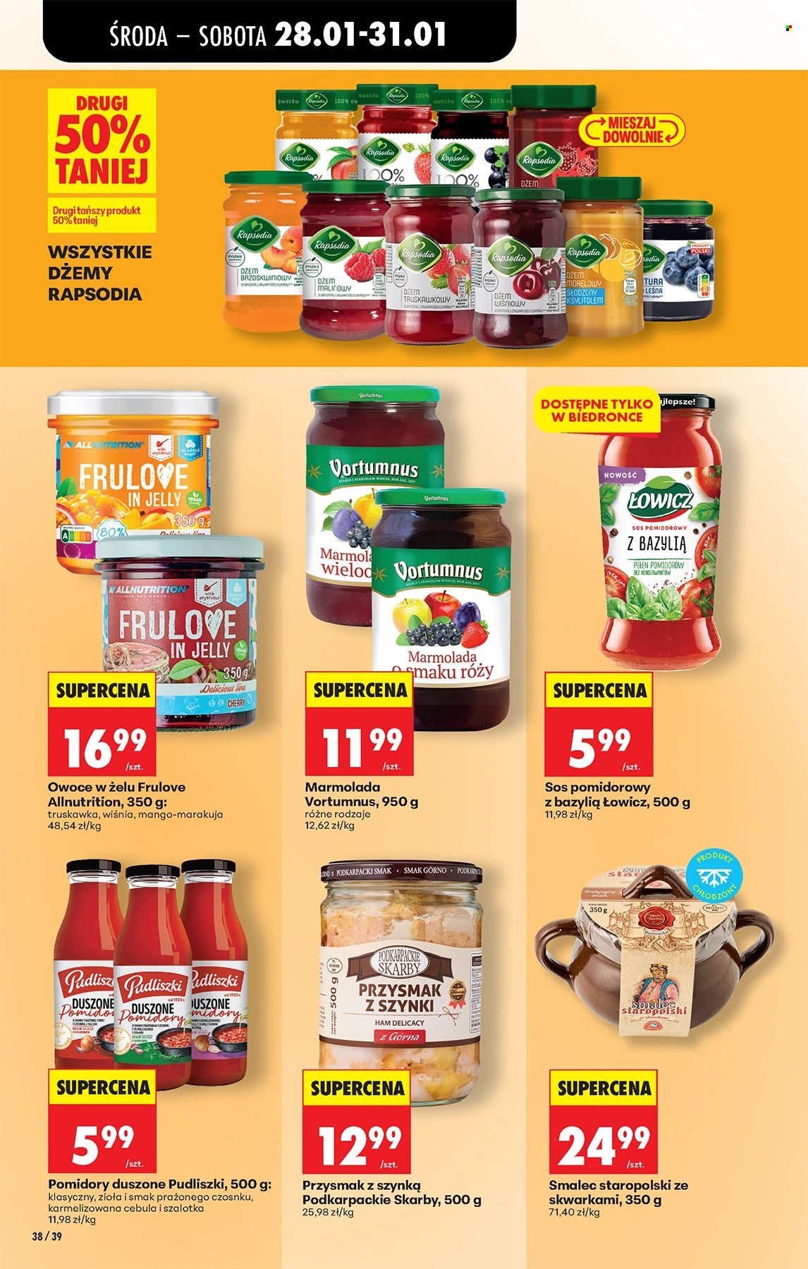 Gazetka Biedronka - 28.01.2026 - 4.02.2026. Strona 38
