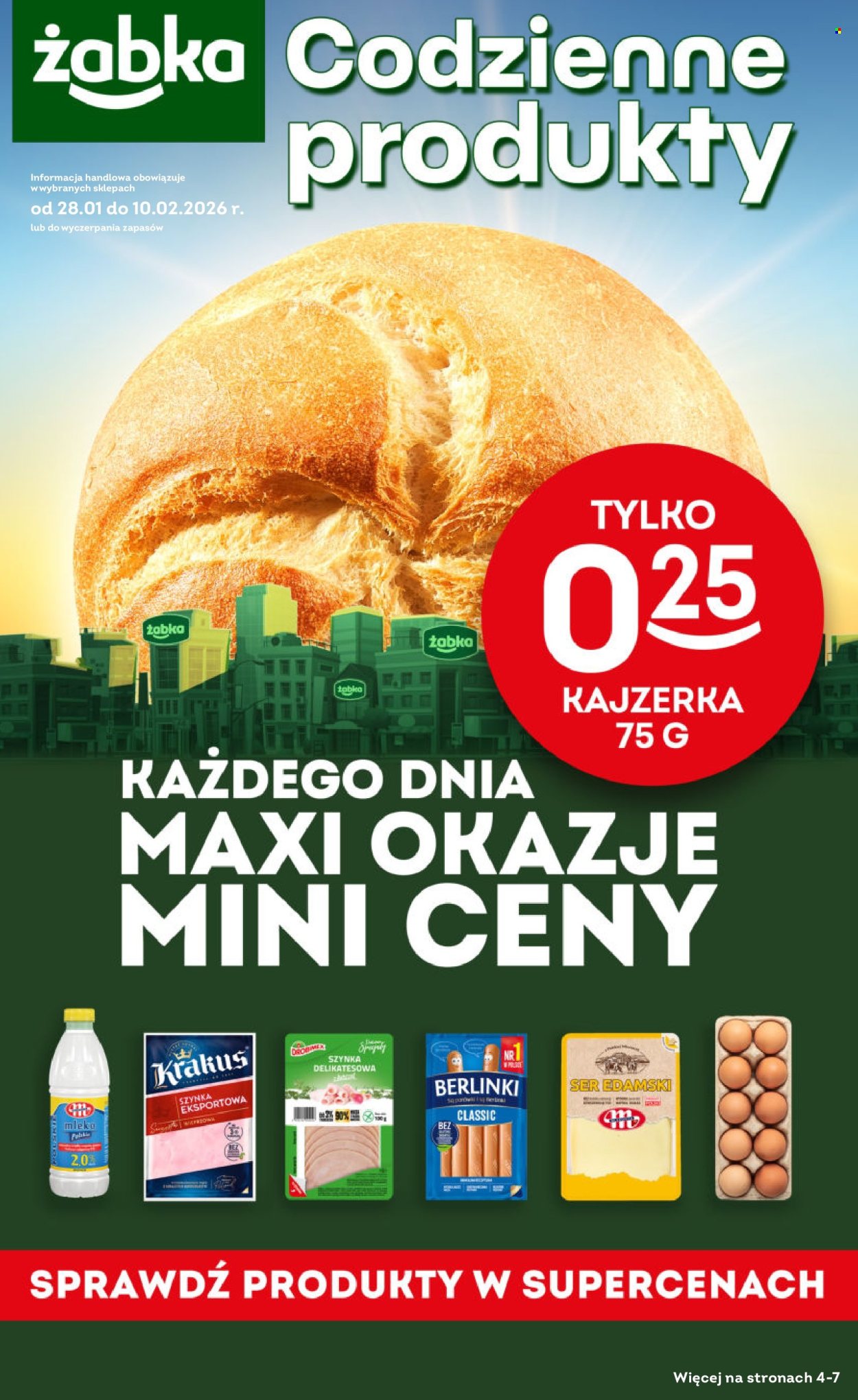 Gazetka Żabka - 28.01.2026 - 10.02.2026. Strona 1