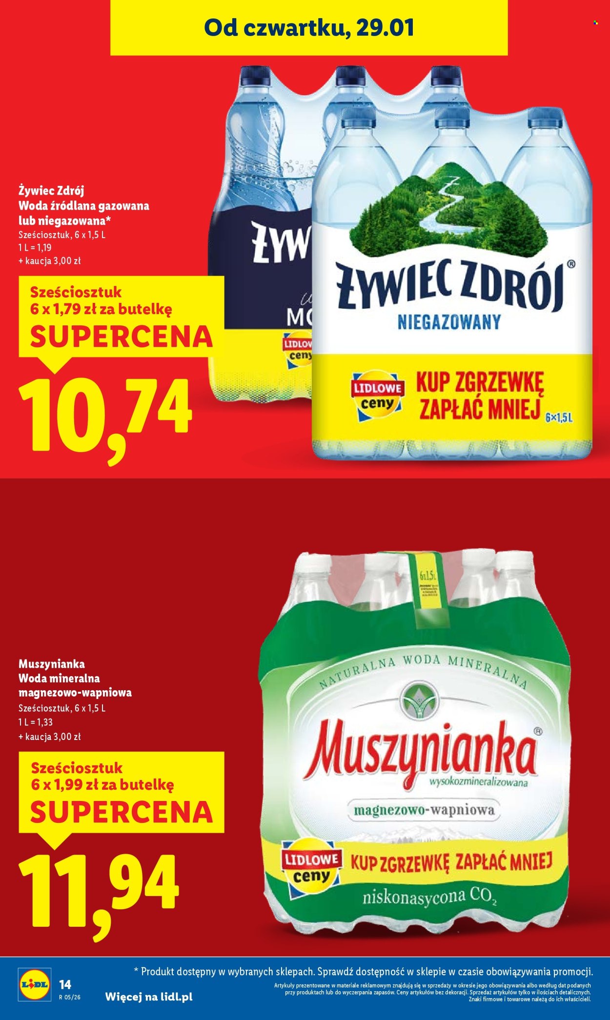 Gazetka Lidl - 29.01.2026 - 31.01.2026. Strona 14