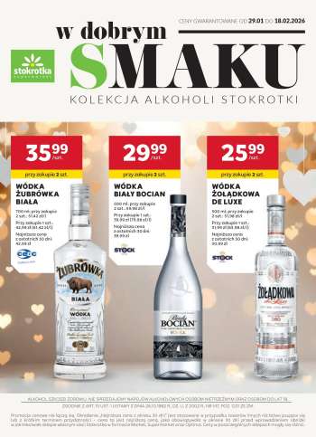 Gazetka Stokrotka Supermarket - 29.01.2026 - 18.02.2026.
