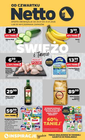Gazetka Netto - 29.01.2026 - 31.01.2026.