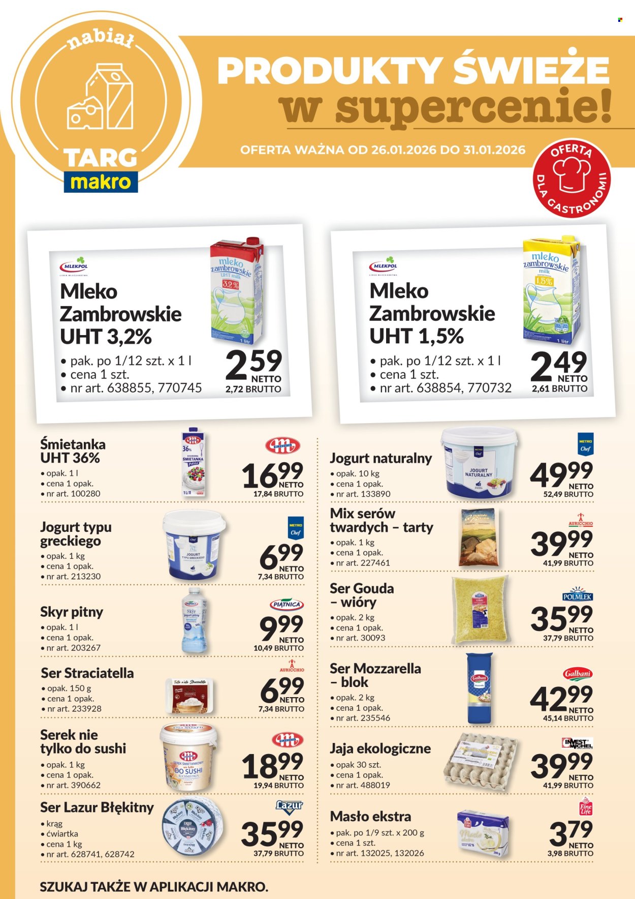 Gazetka Makro - 26.01.2026 - 31.01.2026. Strona 3