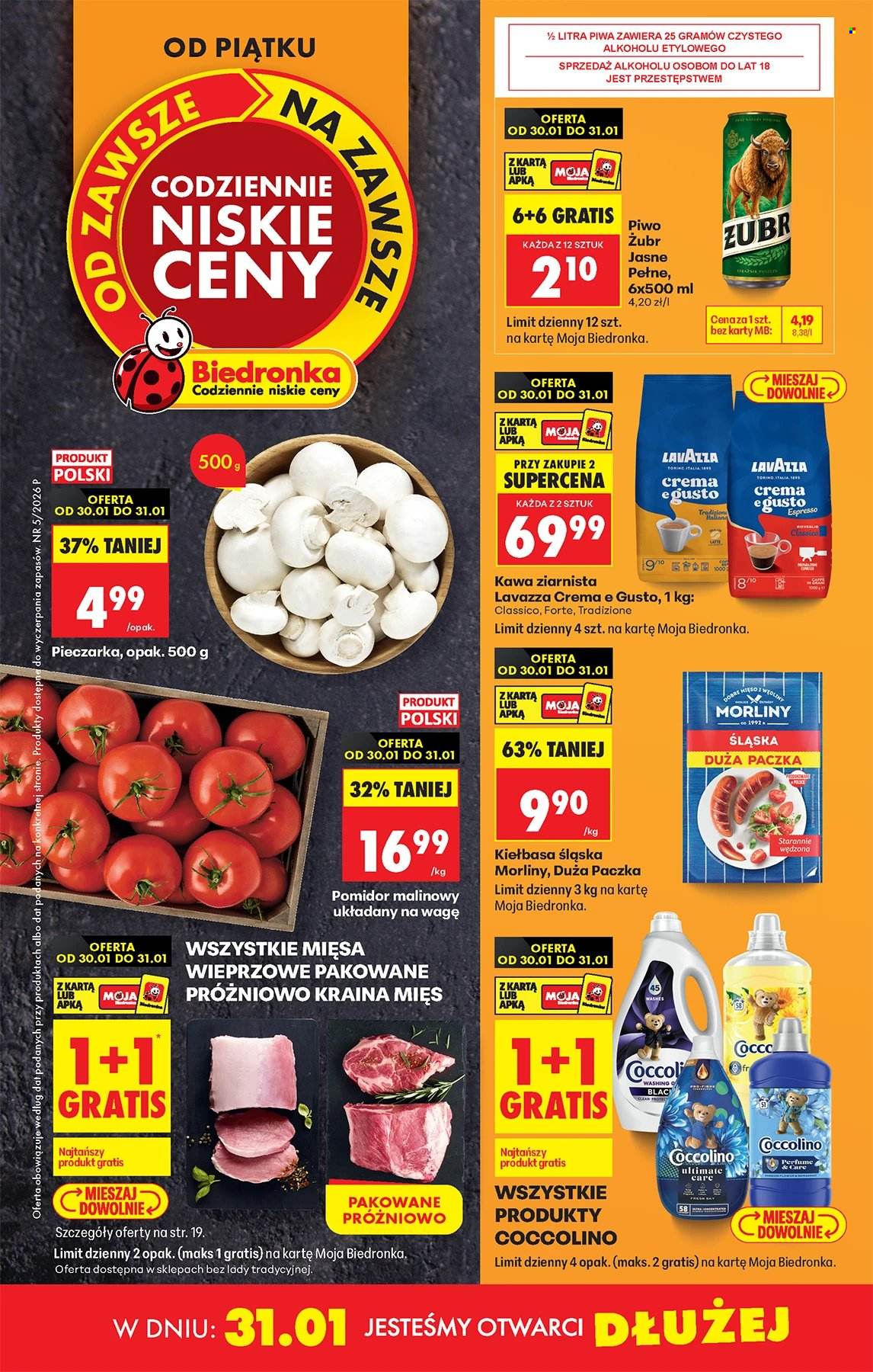 Gazetka Biedronka - 30.01.2026 - 31.01.2026. Strona 1
