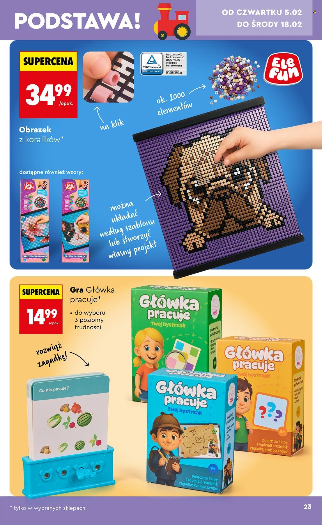Gazetka Biedronka - 31.01.2026 - 18.02.2026. Strona 23