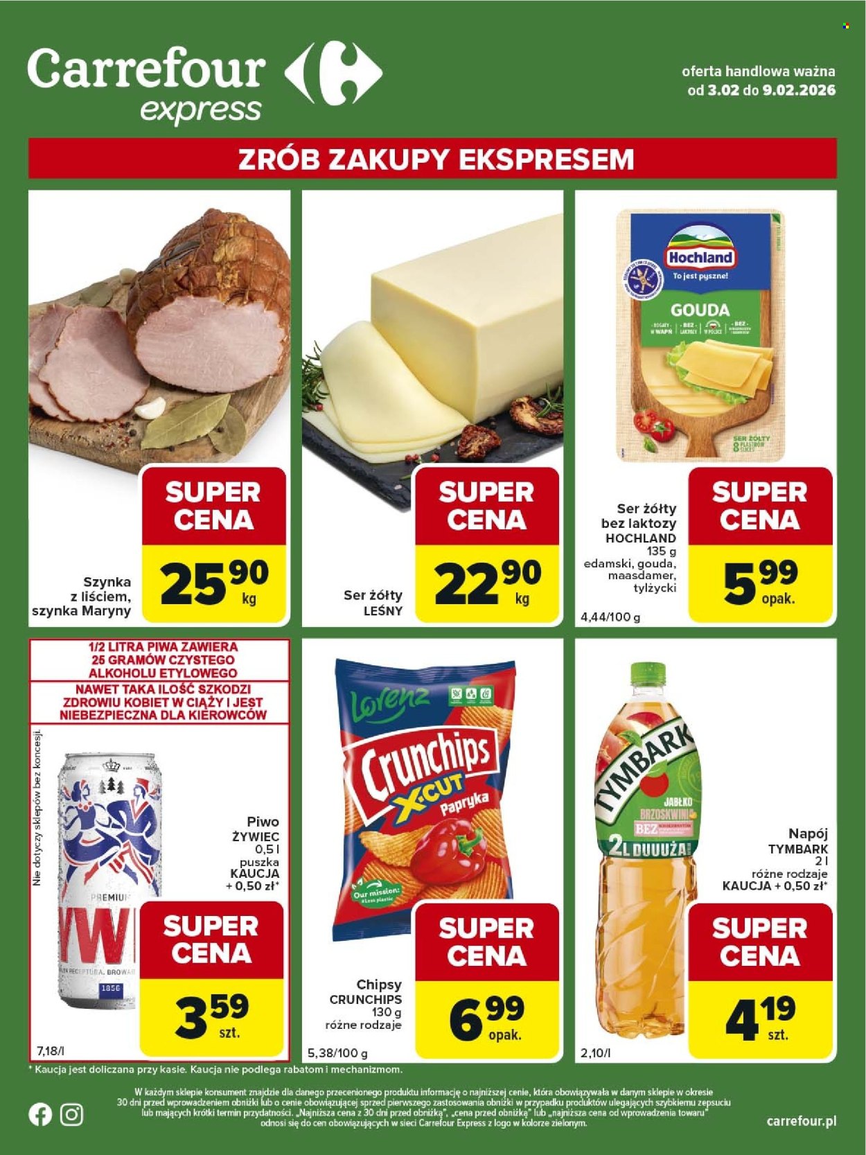 Gazetka Carrefour Express - 3.02.2026 - 9.02.2026. Strona 1