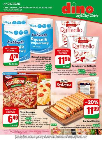 Gazetka Dino - 4.02.2026 - 10.02.2026.
