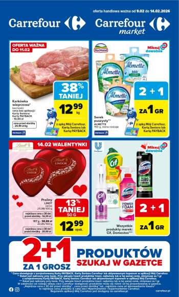 Gazetka Carrefour - 9.02.2026 - 14.02.2026.