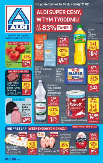 Gazetka ALDI - 16.02.2026 - 21.02.2026.