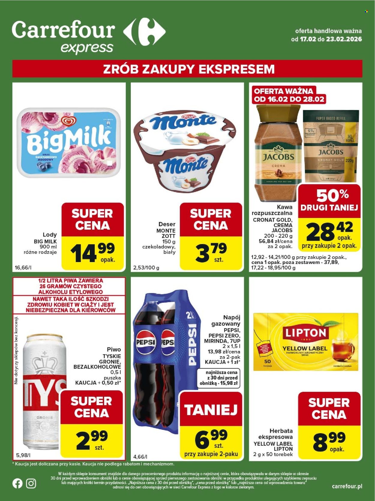 Gazetka Carrefour Express - 17.02.2026 - 23.02.2026. Strona 1