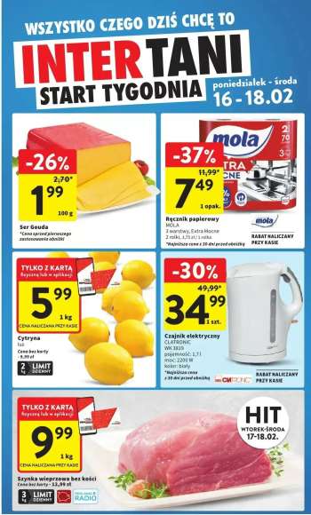 Gazetka Intermarché - 16.02.2026 - 18.02.2026.