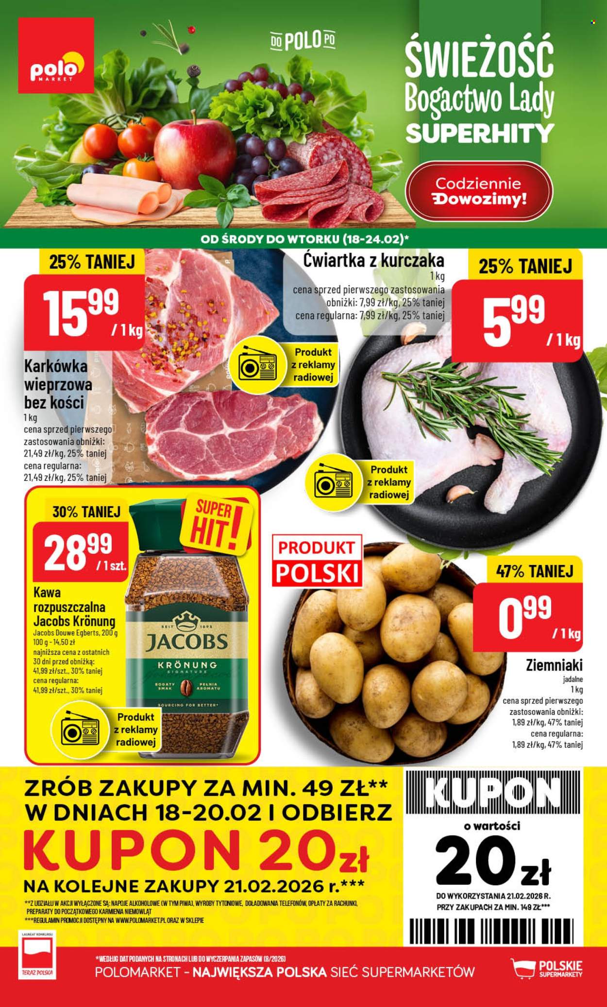 Gazetka Polomarket - 18.02.2026 - 24.02.2026. Strona 1