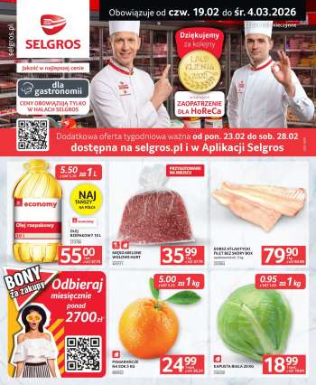 Gazetka Selgros - 19.02.2026 - 4.03.2026.