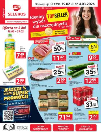 Gazetka Selgros - 19.02.2026 - 4.03.2026.