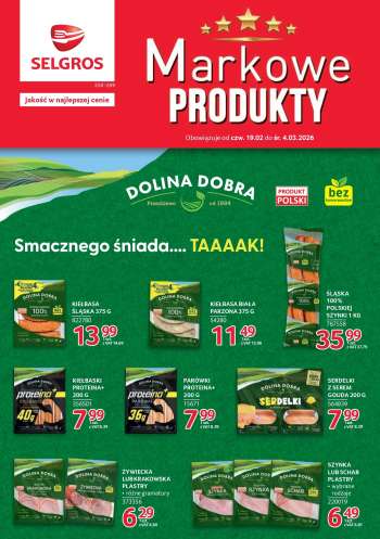 Gazetka Selgros - 19.02.2026 - 4.03.2026.