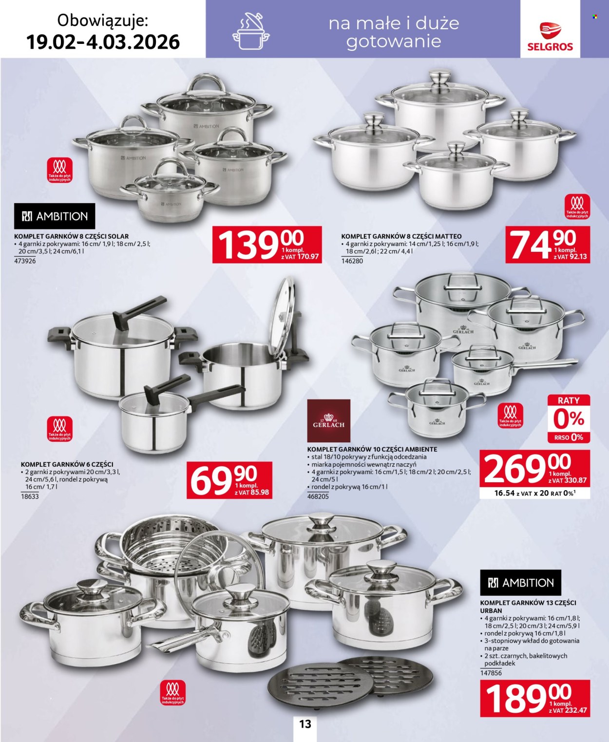 Gazetka Selgros - 19.02.2026 - 4.03.2026. Strona 13