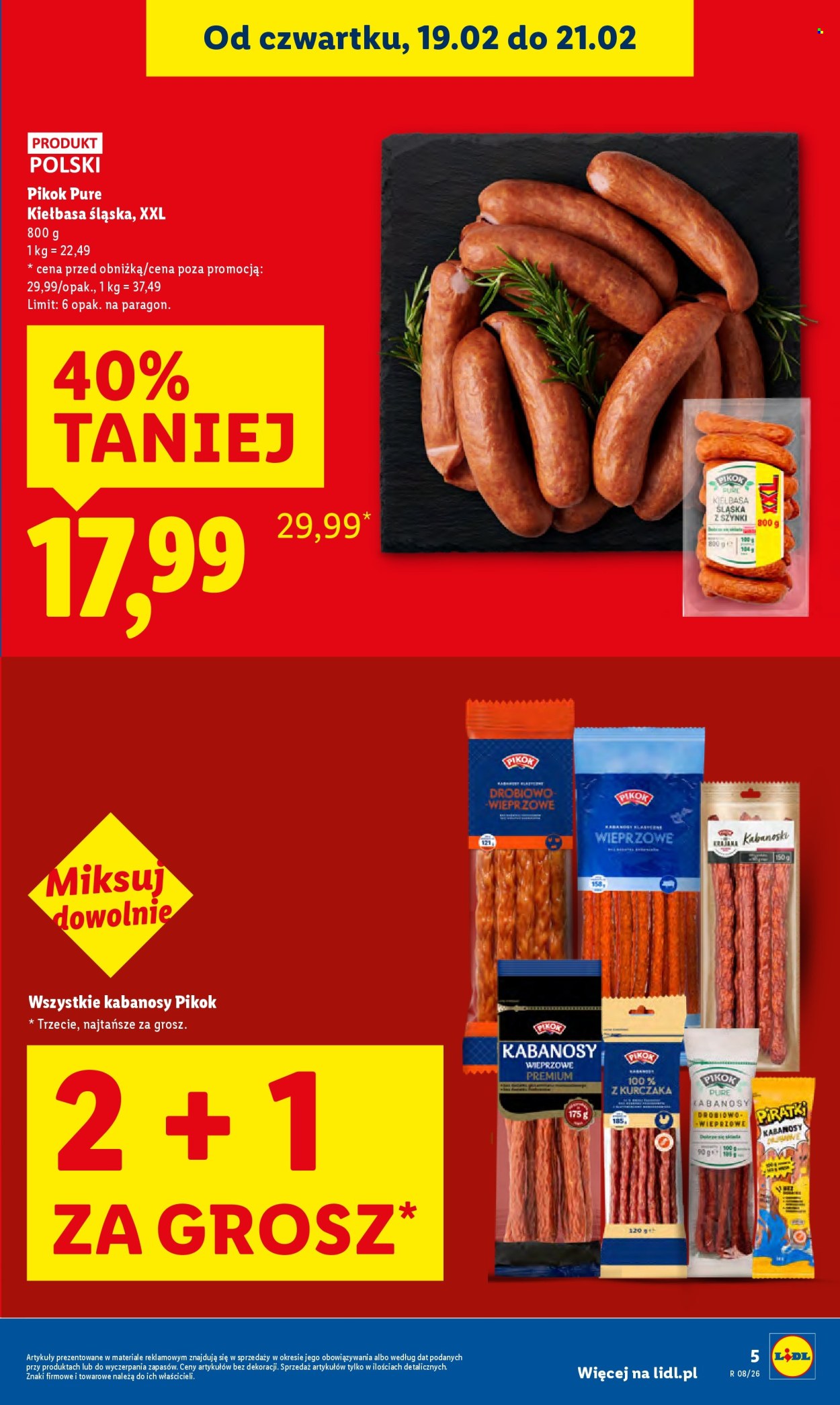 Gazetka Lidl - 19.02.2026 - 21.02.2026. Strona 5