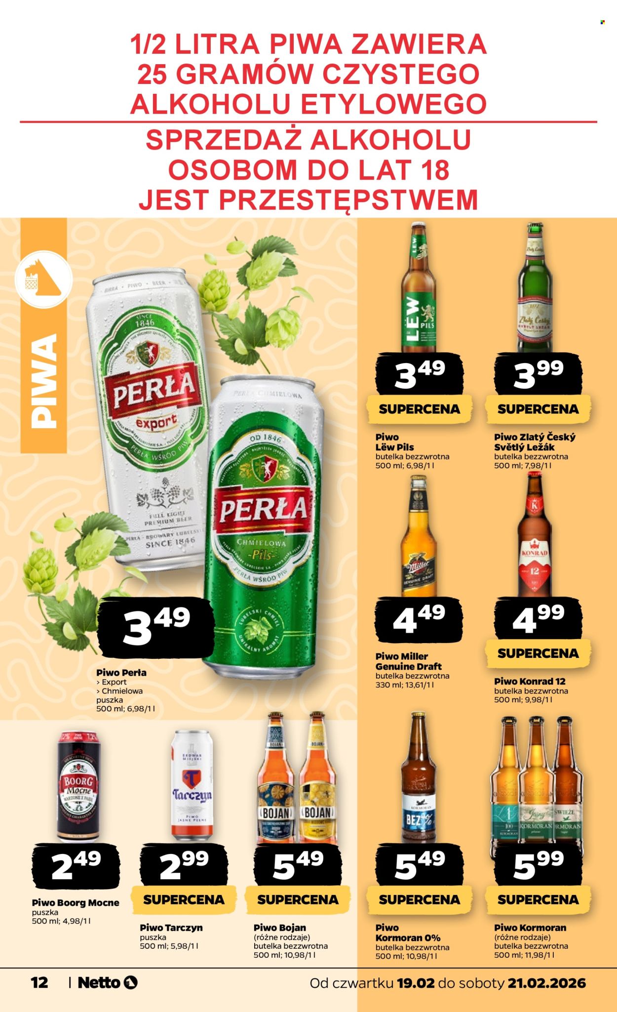 Gazetka Netto - 19.02.2026 - 21.02.2026. Strona 12