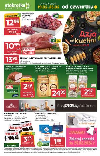 Gazetka Stokrotka Supermarket - 19.02.2026 - 25.02.2026.