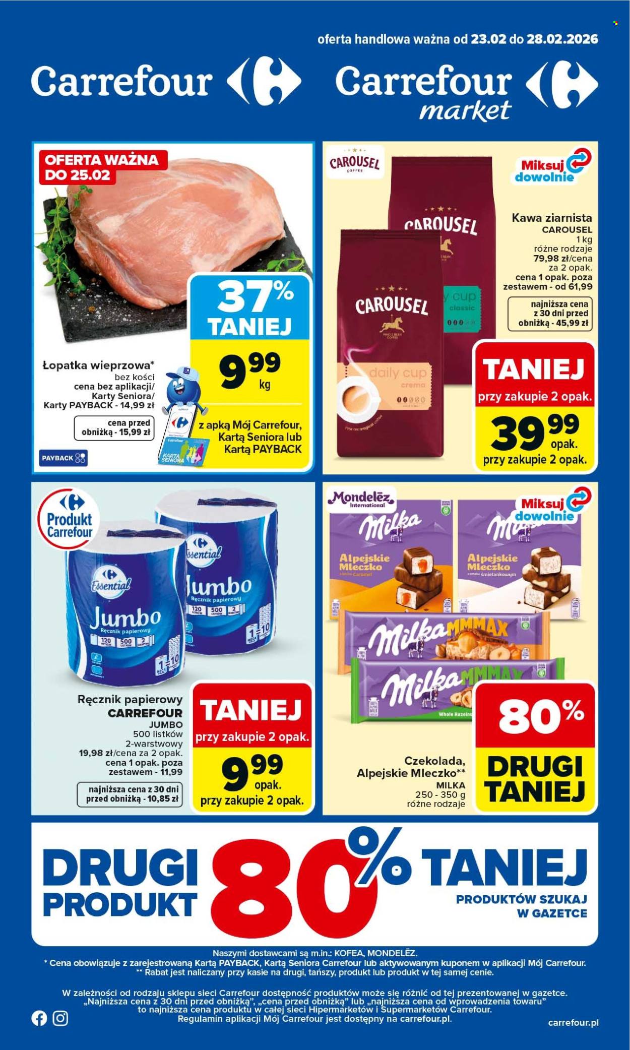 Gazetka Carrefour - 23.02.2026 - 28.02.2026. Strona 1
