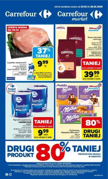 Gazetka Carrefour - 23.02.2026 - 28.02.2026.