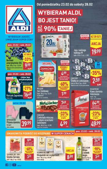 Gazetka ALDI - 23.02.2026 - 28.02.2026.