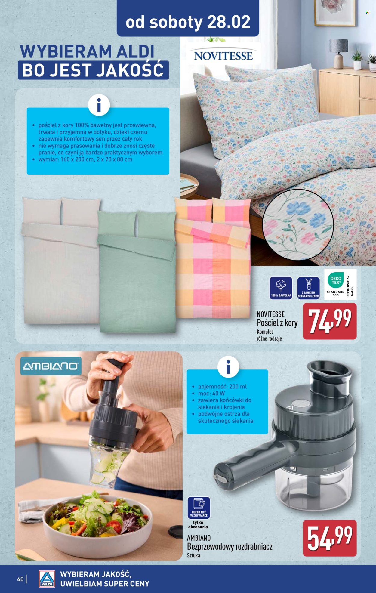 Gazetka ALDI - 23.02.2026 - 28.02.2026. Strona 40