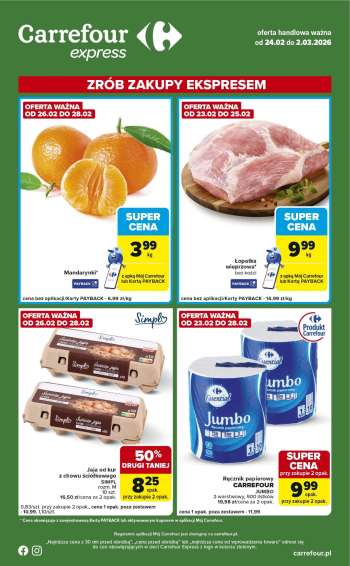 Gazetka Carrefour Express - 24.02.2026 - 2.03.2026.