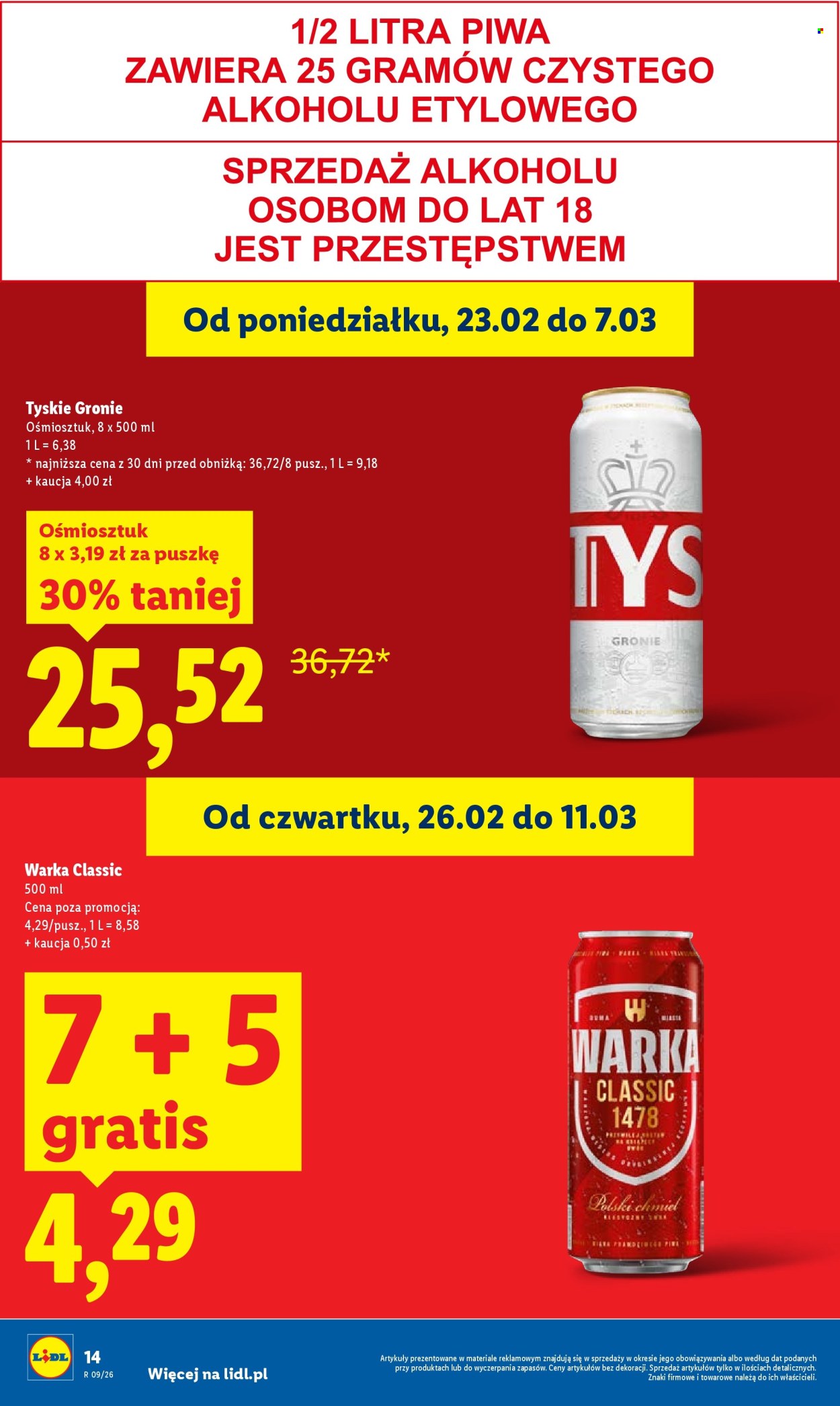 Gazetka Lidl - 26.02.2026 - 28.02.2026. Strona 14