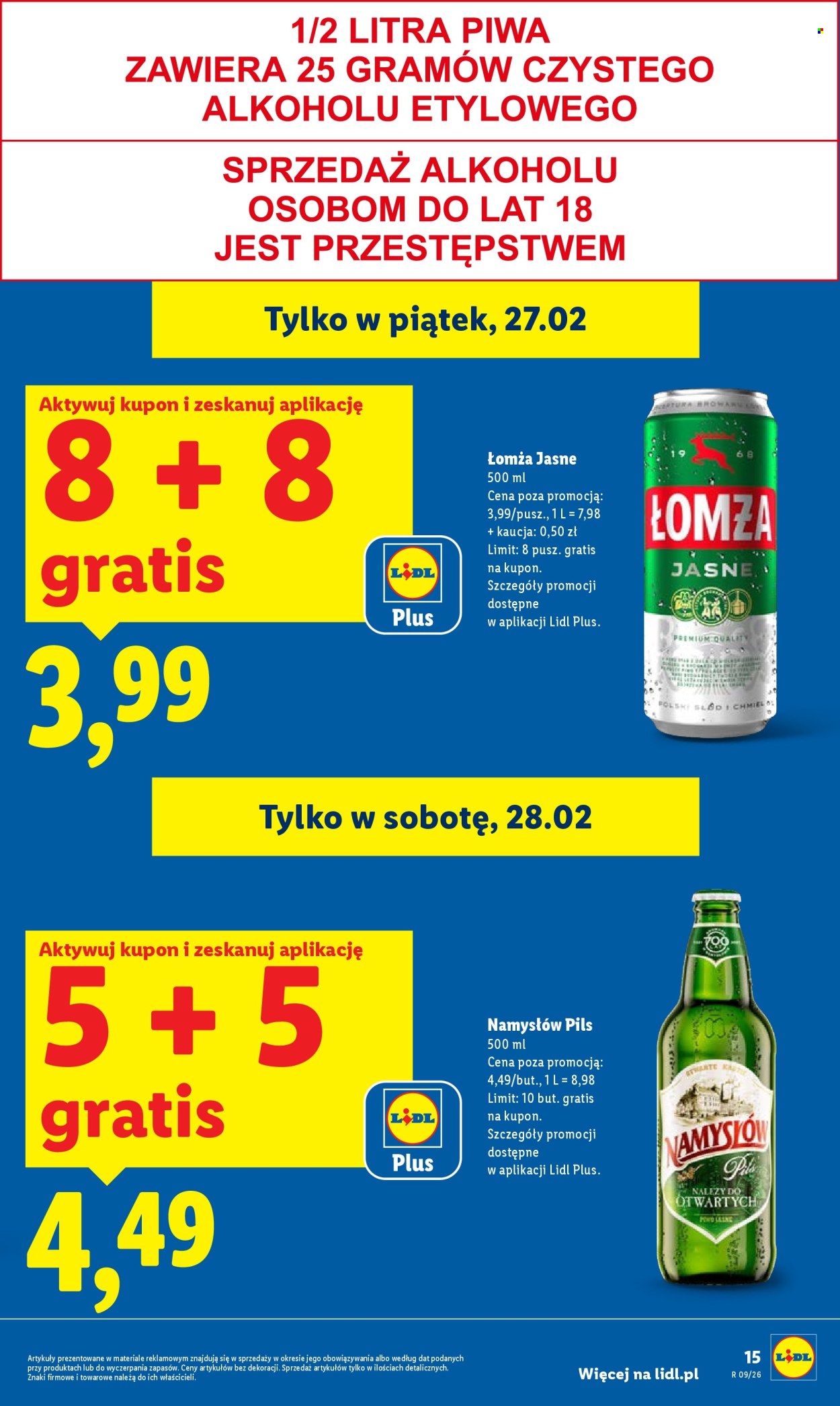 Gazetka Lidl - 26.02.2026 - 28.02.2026. Strona 15